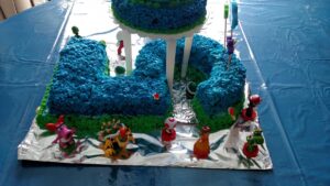 Sonic Mario Birthday Cake https://www.b4andafters.com